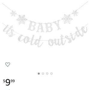 Baby It's Cold Outside banners